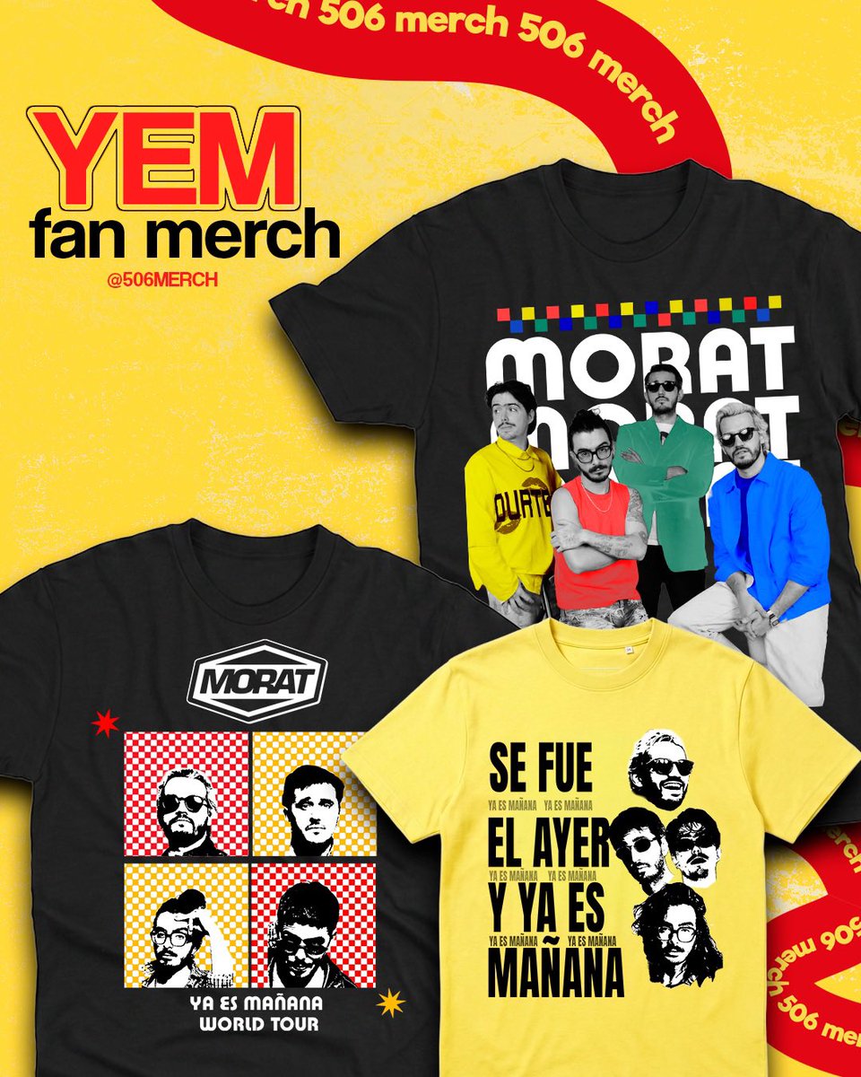 camiftnath's tweet photo. Con todo el amor de mi corazón, les presento la nueva merch y mi tiendita inspirada en el YEM Tour. ✨ ¡Que vivan los diseños llenos de color! Espero que amen este concepto tanto como yo. ❤️
📦 Envíos y entregas en CDMX.
🛒 Haz tu pedido por aquí:
https://t.co/jonZzqcamV https://t.co/pkFnteudrX