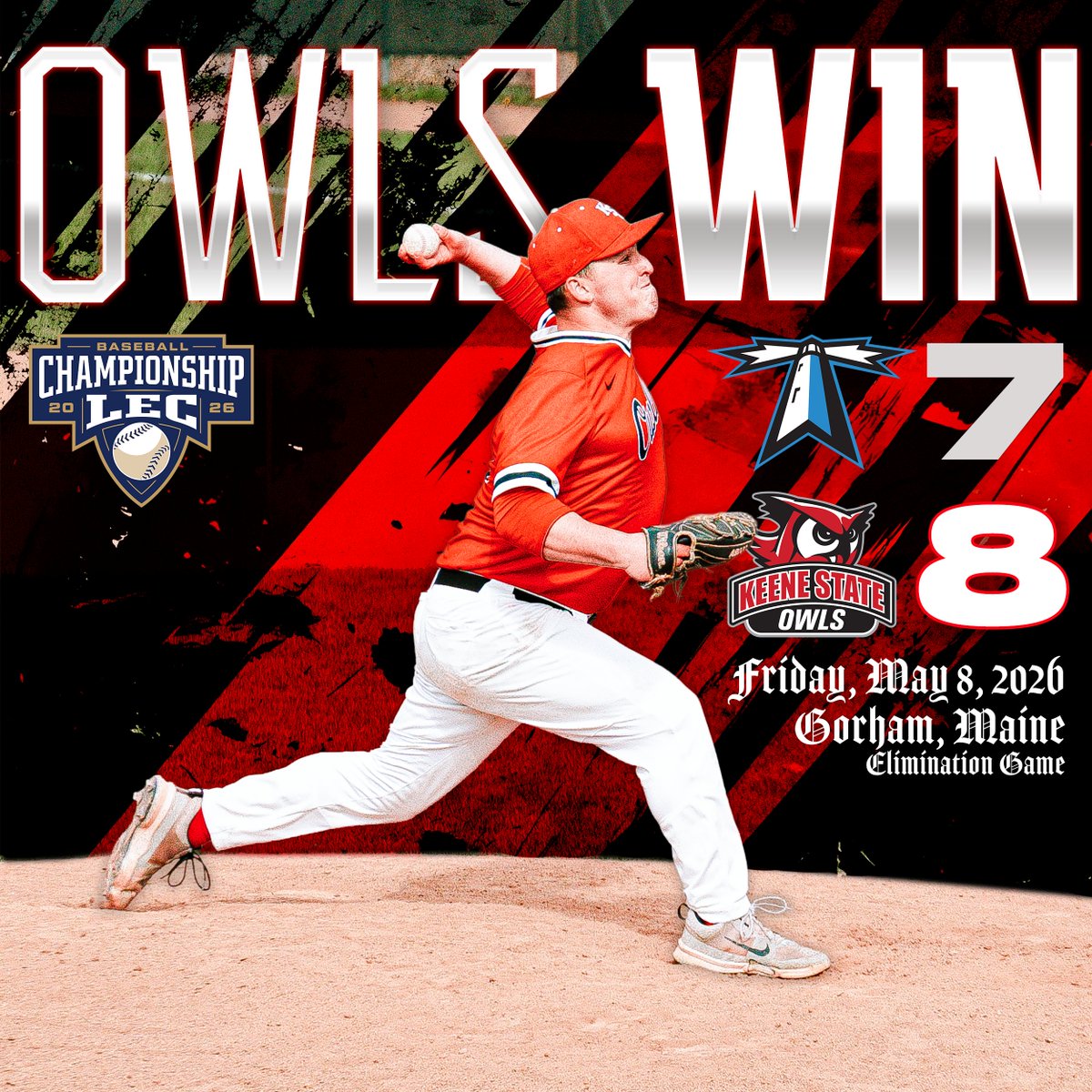 🦉🔴 Keene State Athletics tweet media