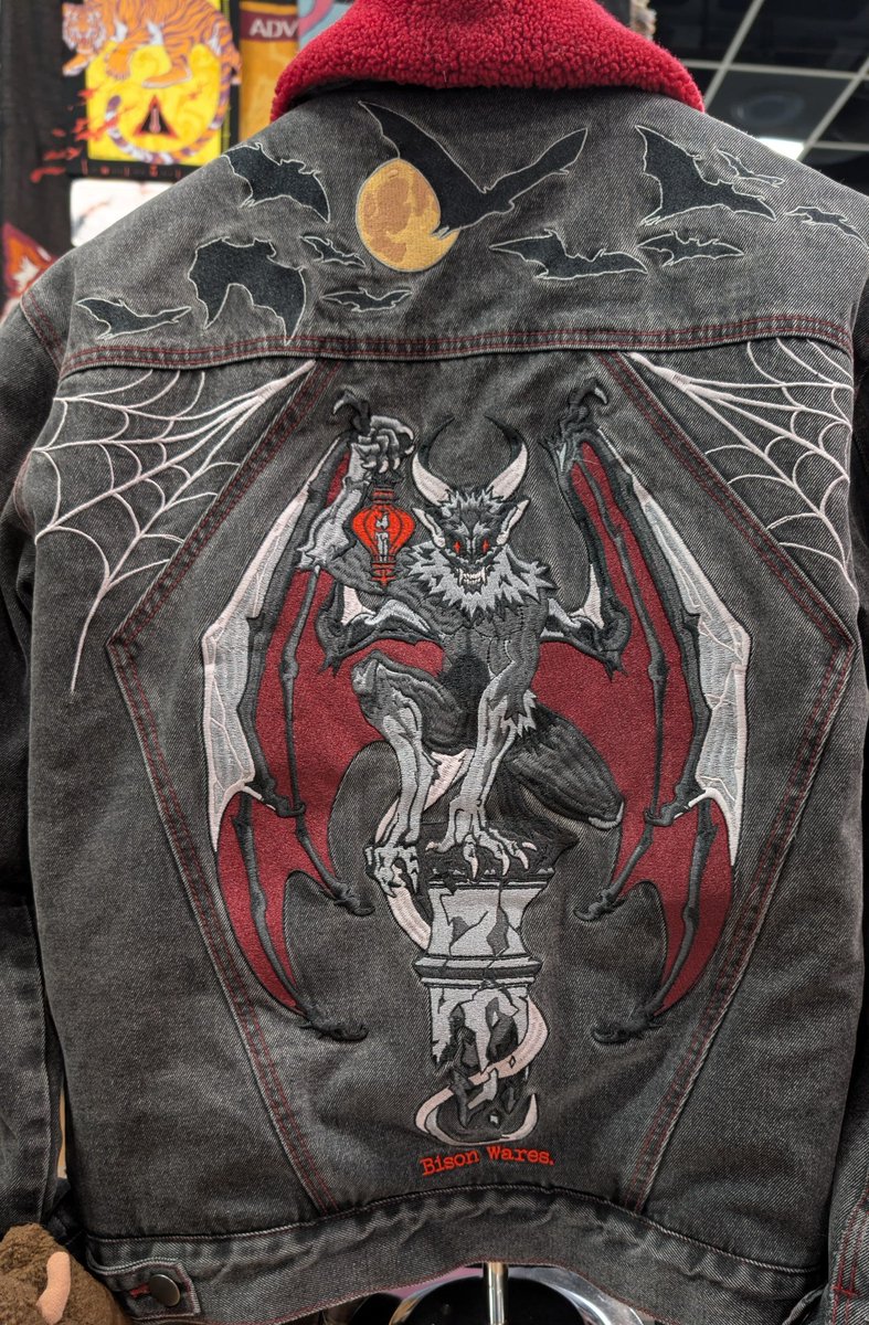 Thank you so much for the kind feedback on the Revenant Jacket!! 🦇

We will have nicer photos soon, set to be available August/September along with a restock of the transform jacket! Join our newsletter to be notified! XS-6XL

Bisonwares.com