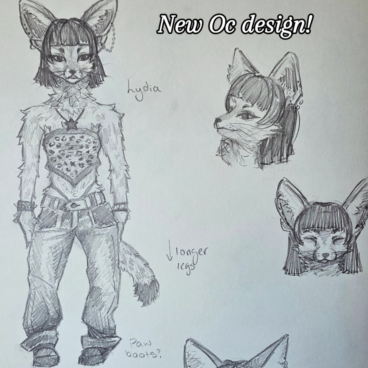 saioriee's tweet photo. Loved designing this character despite the anatomy issues lol! Enjoy x3

#artdoodles #furryoc #illustration #ocsheet #characterdesign https://t.co/kSSi82ClkE