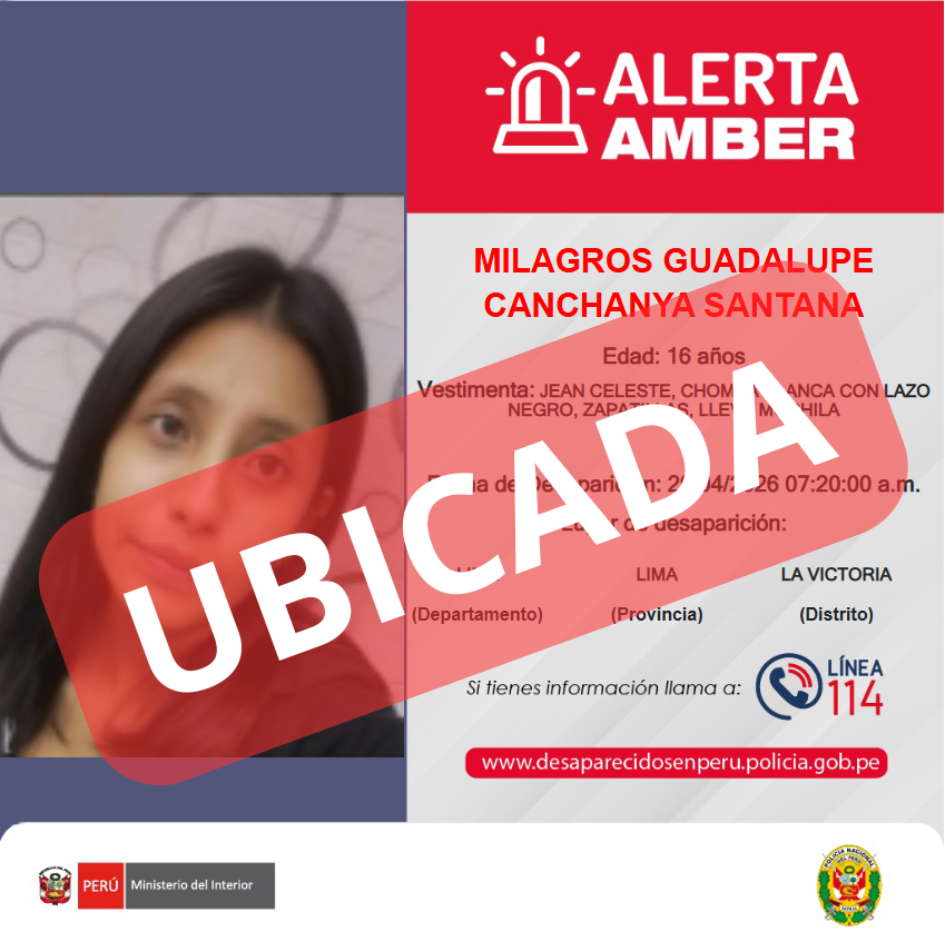 Alerta Amber PNP tweet media