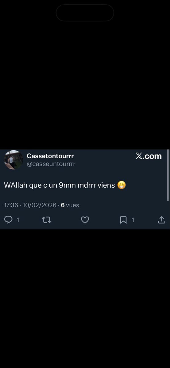 ForzaFebem's tweet photo. @keslan26 on oublierai pas quand ta fais le chaud et après tu voulait porter plein trou de ball 🤣🤣🤣et WALLAH c pas yasar qui écrit la chatte à ta grand mère avec ta pp full ia t’es malade ou quoi tdbl vous faite les chaud et après ça veux porter plainte on va te remonter  att juste ⌛️⌛️ https://t.co/9MzBX4fja3