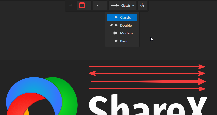 ShareX tweet media