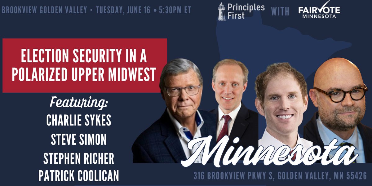 Principles First MN tweet media