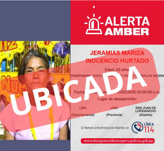 Alerta Amber PNP tweet media