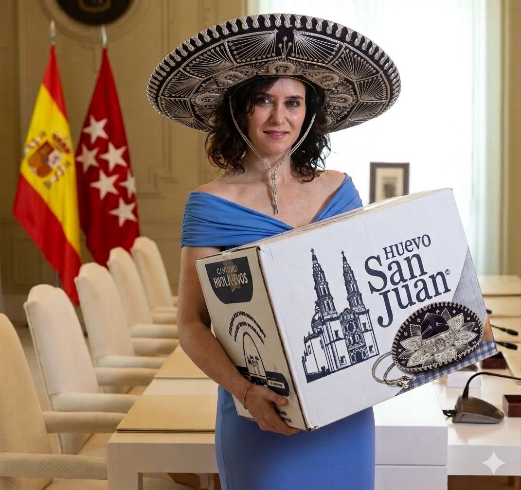 Circula en redes… 

Ya se fueron Ayuso y Hernán Cortés.