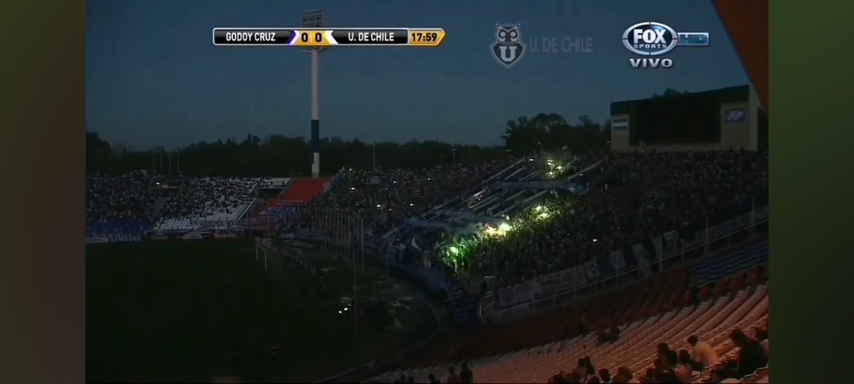 Épocas de Copa Libertadores cuando el club de Mendoza metía gente, pirotecnia, banderas, aliento y serpentinas.

Maldito Cornejo y la policía que hoy no deja pasar ni los papelitos.
