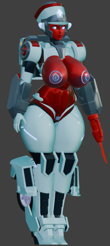 MadKatz8's tweet photo. HEELLLOOO NURSE! #RedAlert #Transformers #NSFW #Bimbots https://t.co/XFYHUBNg1e