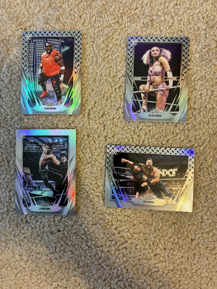 Ok, one more. This time a Freebie Friday #Giveaway

A blaster box worth of WWE Chrome with a card numbered to 250! 

Like and repost to be entered in the drawing. Feel free to check my eBay store while you’re at it - ebay.us/m/jxb6XX

Winner picked on Mother’s Day. 😁