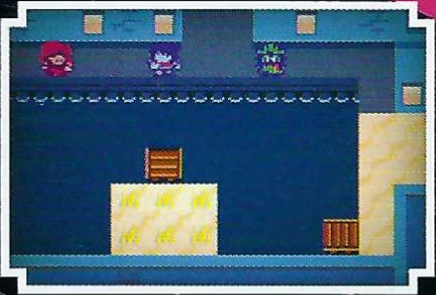 SyndxGear's tweet photo. So something interesting that I noticed on the Deltarune Hero_Sword/Axe/Scarf figures packaging is that the final screenshots on them show the scrapped Board 3 from Chapter 3

Kind of shows how late board 3 was removed https://t.co/SfVODxaZQK
