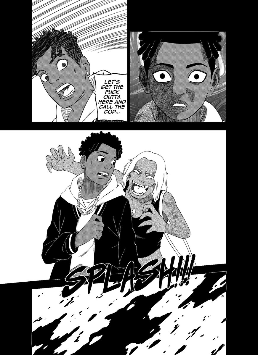 Mangapunkofc's tweet photo. Vampire Boy! Available in our second issue of our Manga Punk magazine! Link in the comments!!! https://t.co/3PQTi8goyD