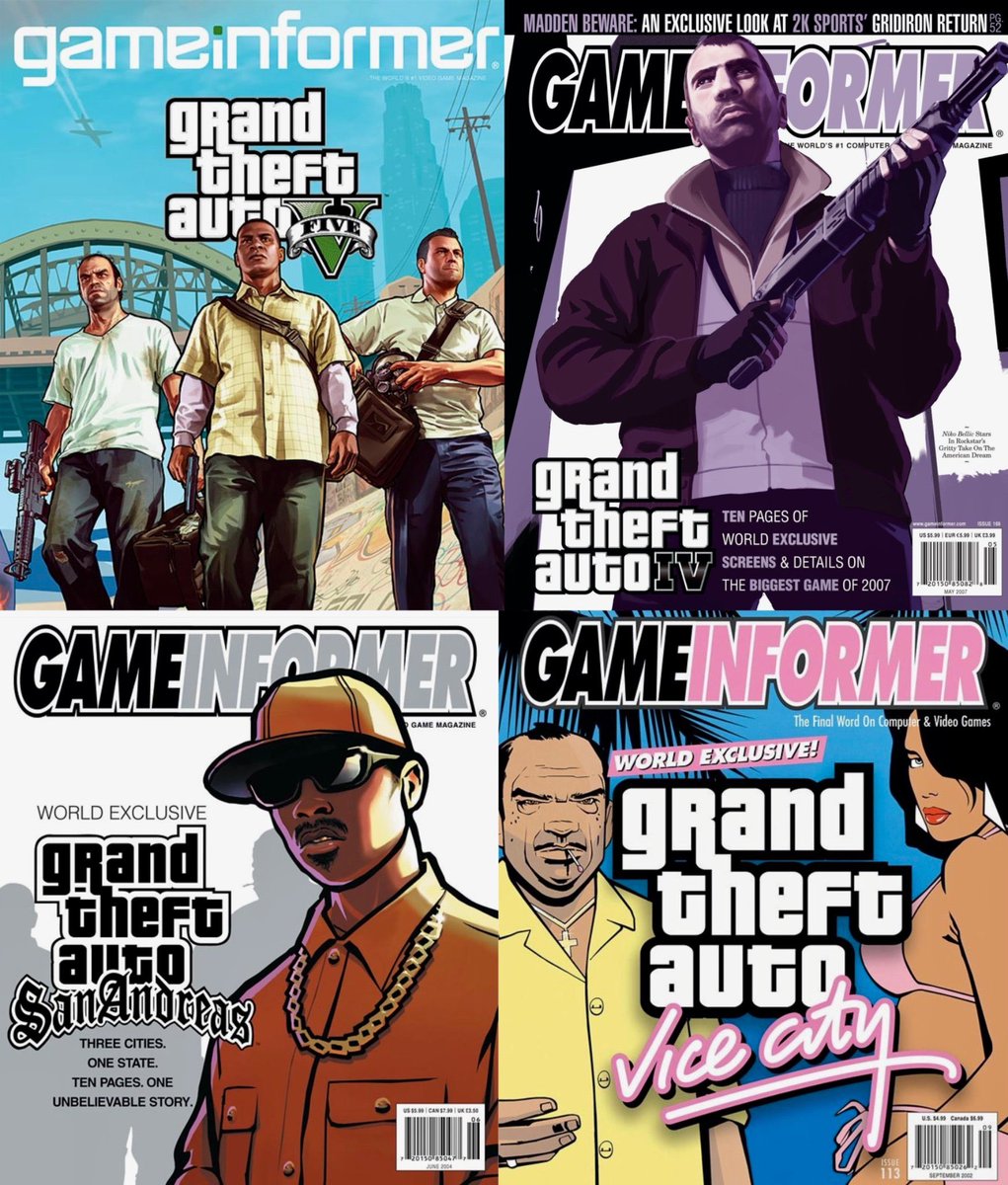 Real GTA fans know all about the R* / Game Informer partnership…