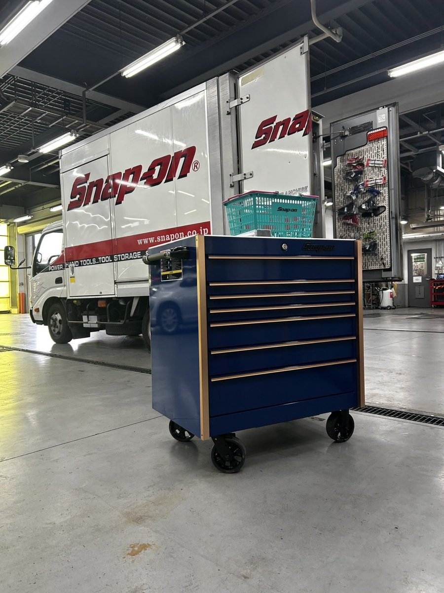スナップオン工具箱 KRL756ミッドナイトブルー お買い上げありがとう