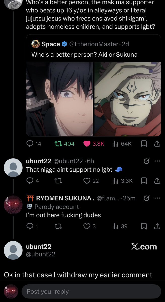 ⛩️ RYOMEN SUKUNA . tweet media