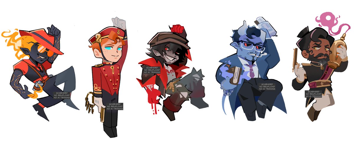 scabherd's tweet photo. wave 2 of my deadlock zipline keychains! will be posting waves 3 and 4 in the next few days :)
#deadlockfanart https://t.co/eVWFtukQwq