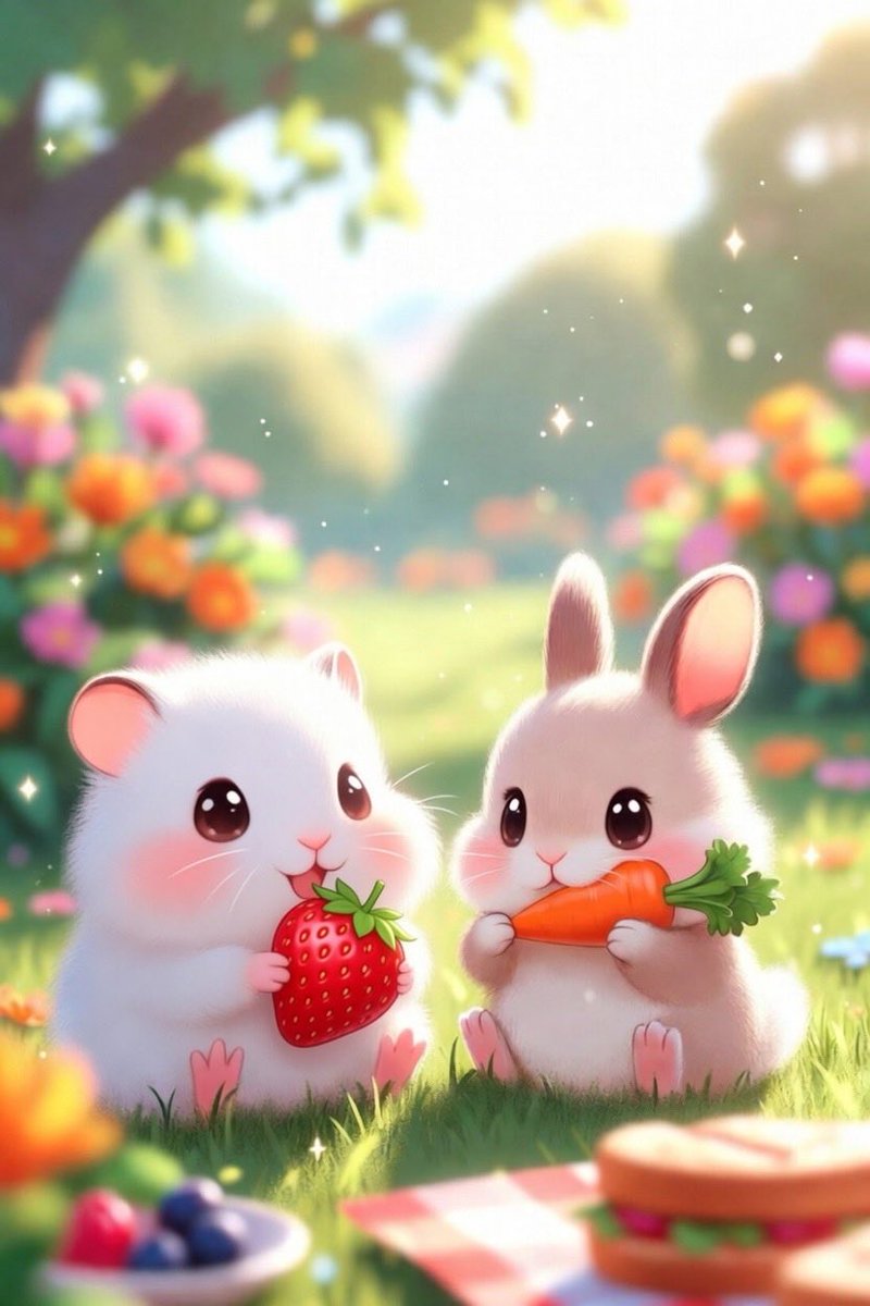 🥕🍓🐹🐰💕