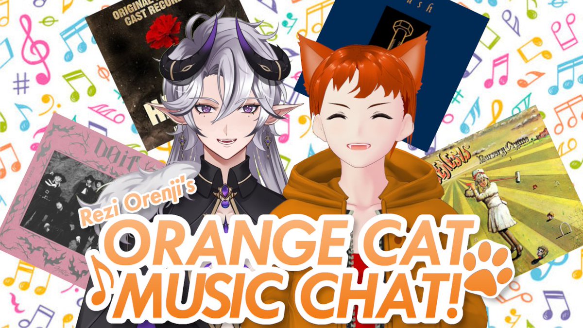 Rezi Orenji 😺🎵 ENVtuber / reziorenji.bsky.social tweet media