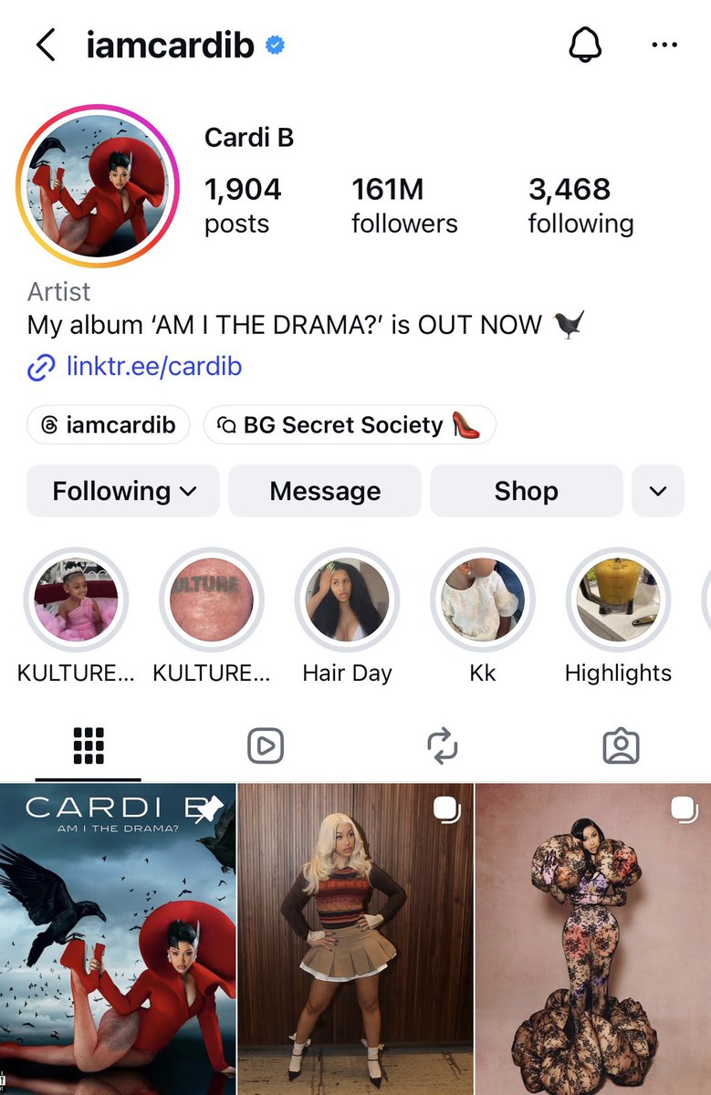 Cardi B | Updates tweet media