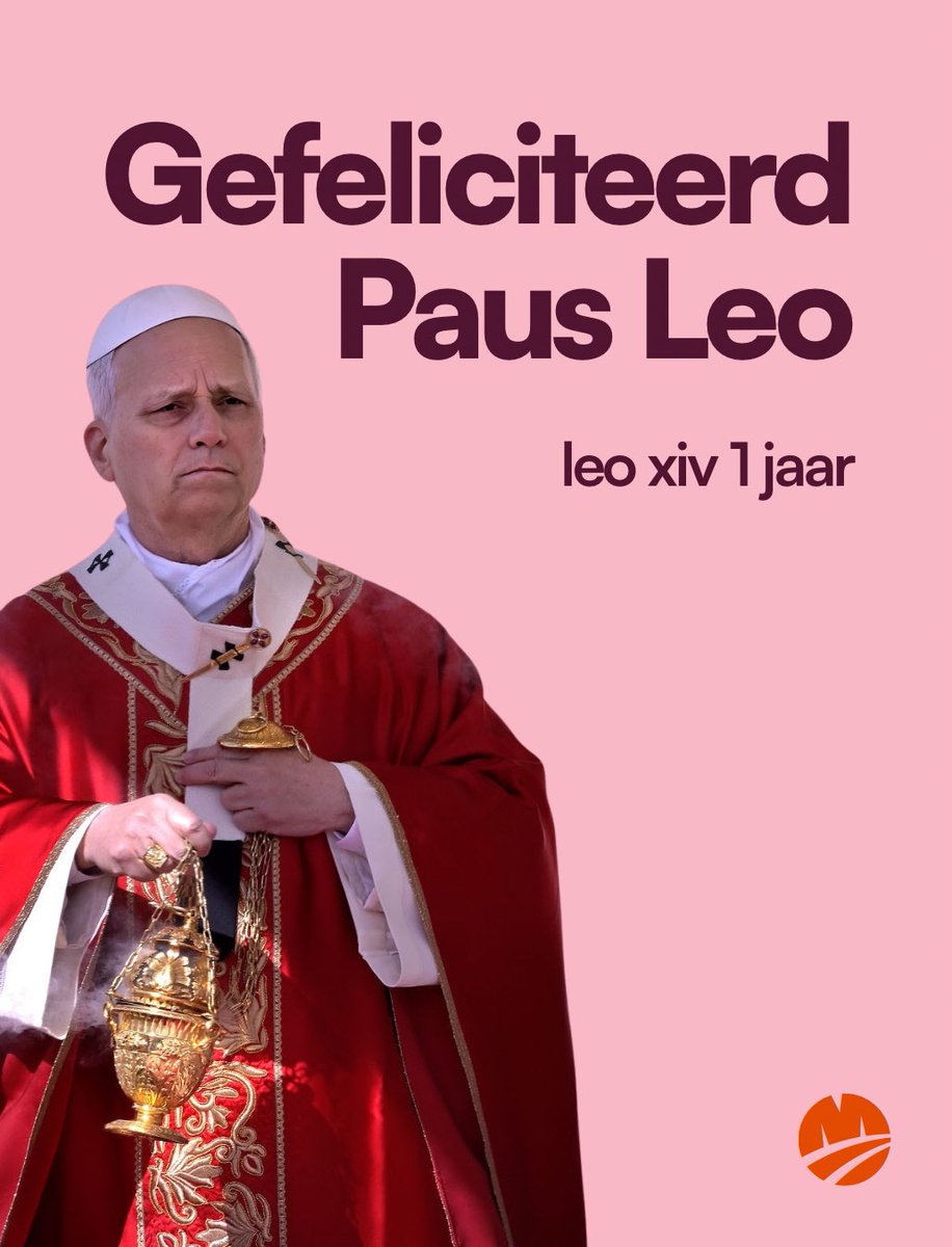 MikaStichting's tweet photo. Na het overlijden van Paus Franciscus werd Paus Leo XIV verkozen tot nieuwe paus van de Katholieke Kerk.

Een jaar van geloof.
Een jaar van hoop.
Een jaar van gebed, verbondenheid en vertrouwen in Christus. https://t.co/lVnh1TN0rl