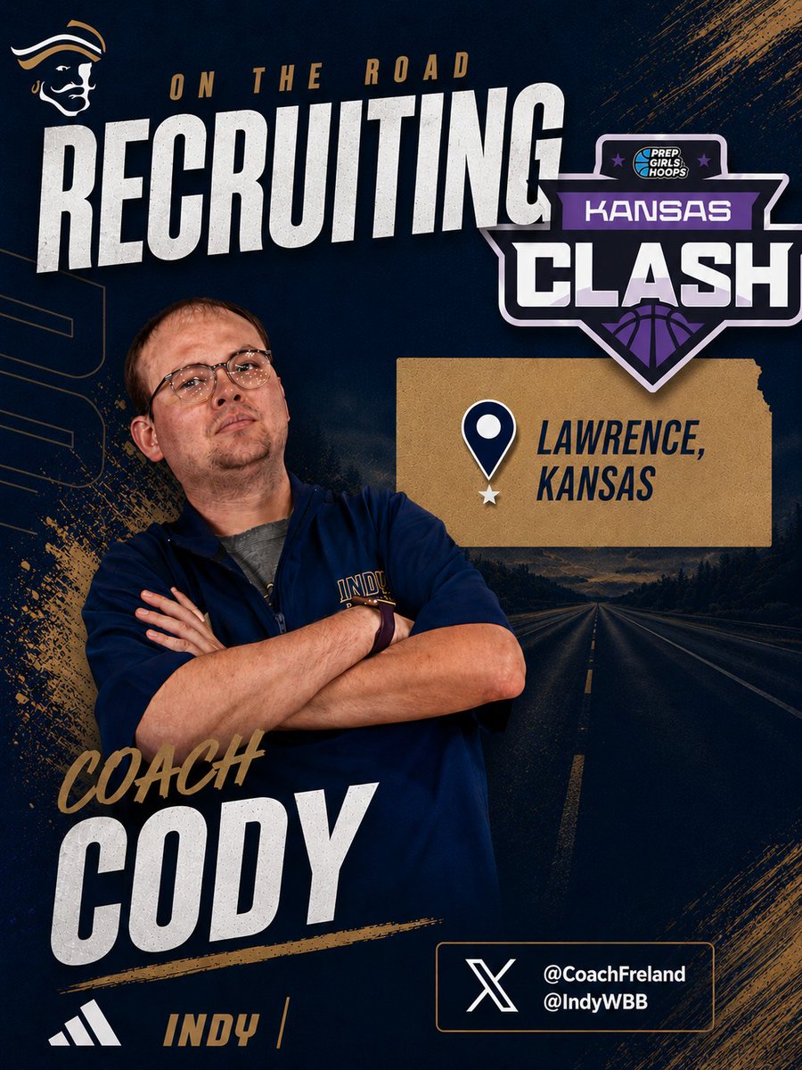 IndyWBB's tweet photo. Excited to be out at @PrepGirlsHoops @PGHCircuit Kansas Clash in Lawrence this weekend on the lookout for #FuturePirates to join the family @RobertPGHKansas @GoatDiggitynews https://t.co/ZO4zyzcpvt
