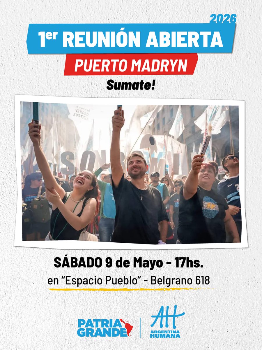 PG_Chubut's tweet photo. Puerto Madryn. 
Los esperamos!!! https://t.co/mV3FBmz4Rg