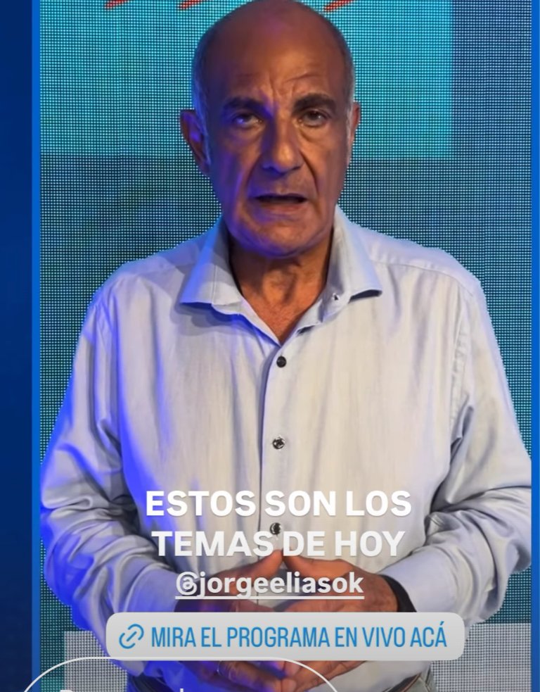 Ahora, un diálogo en el Noticiero del Canal de la Ciudad que conduce Jorge Elías. Desde las 21 por el Canal de la Ciudad, que puede verse en youtube.com/live/AMiVAF_tu…. También en