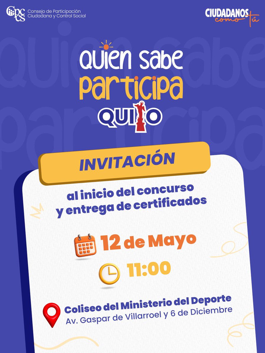 Participa Ecuador tweet media
