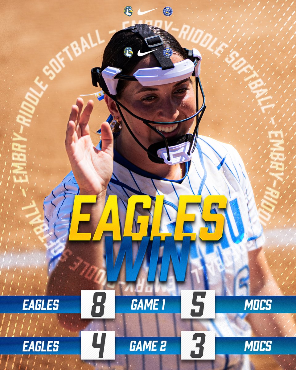 ERAUSoftball's tweet photo. Final in Lakeland 🥎

Eagles take the first two over Florida Southern! https://t.co/MuBtAoXElT