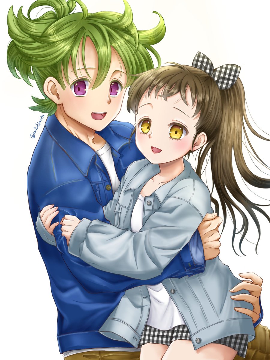 ao_frnt_kbrr02's tweet photo. Gジャン×ポニテ！ https://t.co/wLAYkKpeb3