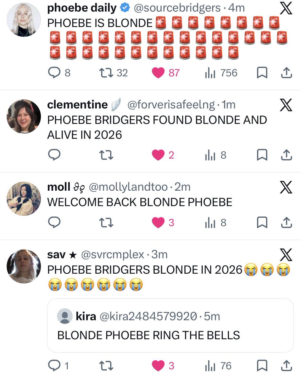 nauticalthemed's tweet photo. i think phoebe bridgers might be blonde https://t.co/UGF4r2myjH