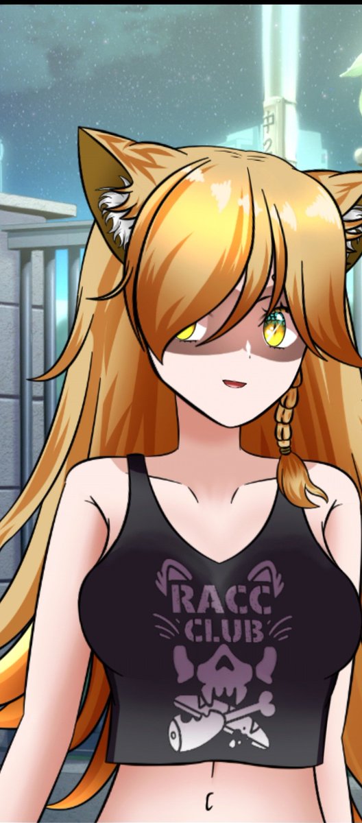 TrashPandaRacc's tweet photo. Do yall like scruffy gremlins? I know I do 😈 #Vtuber #ENVtuber https://t.co/g3pRe2mSvM