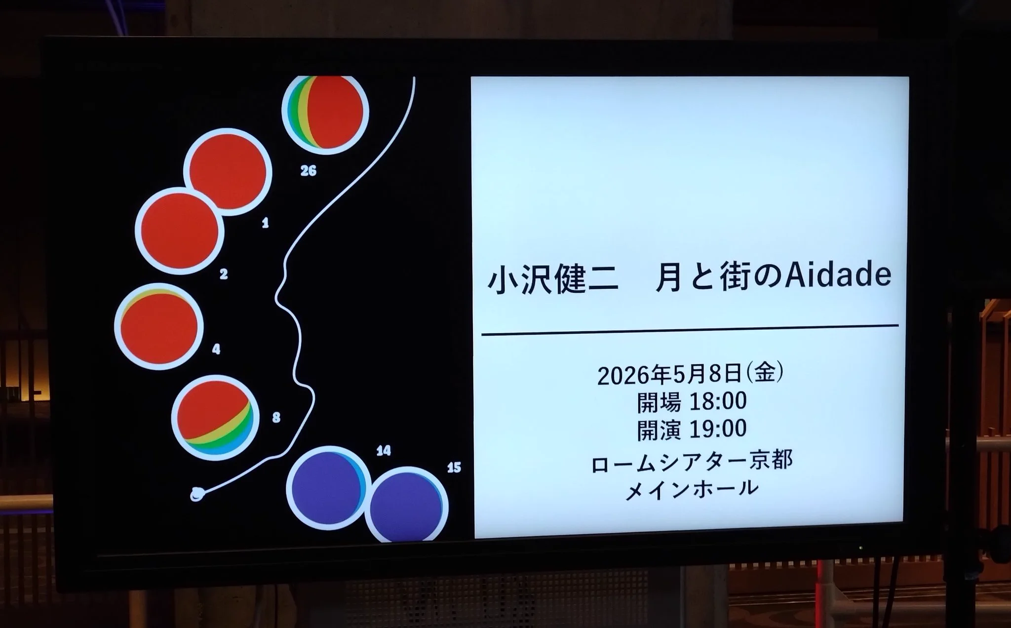小沢健二ツアー『月と街のAidade』東京公演追加チケット本日18時販売