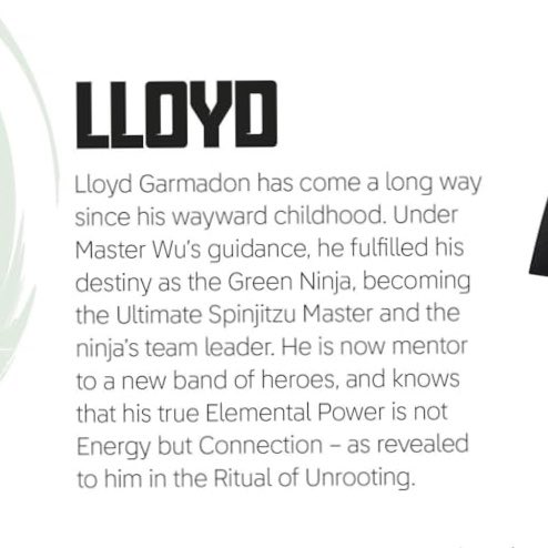 lloydlingz's tweet photo. i think this is the first time we’ve seen lloyd’s elemental power not be described as energy in an official lego book https://t.co/1Hp1aXKFeD