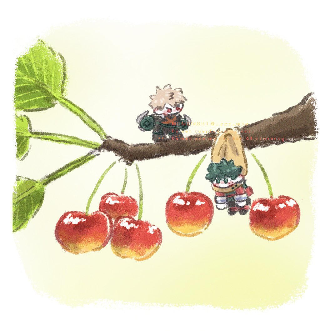 🍒💚🧡