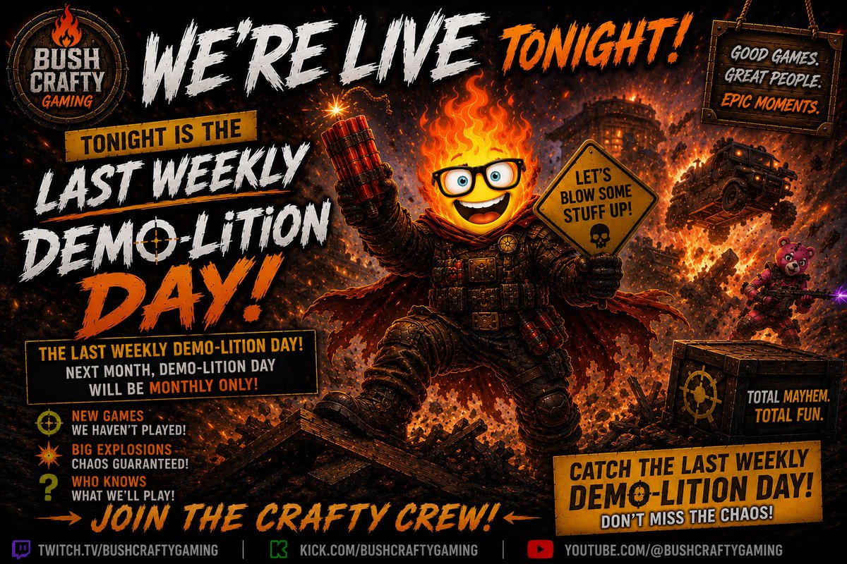 BushCrafty tweet media
