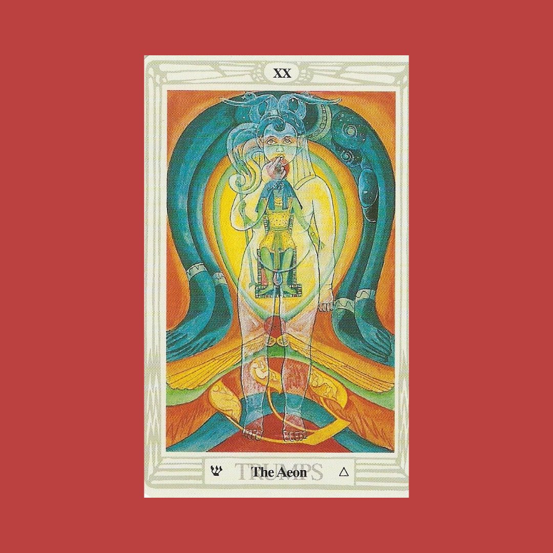 #TAROT &amp; ASTROLOGY! JUDGEMENT #20. Element Fire. Rebirth &amp;  transformation. An awakening &amp; evolution. You're destined to ascend to a new level. RWS deck Archangel Gabriel sounds the horn bringing the  dead back to life &amp; joy. Thoth deck a new Aeon or age.