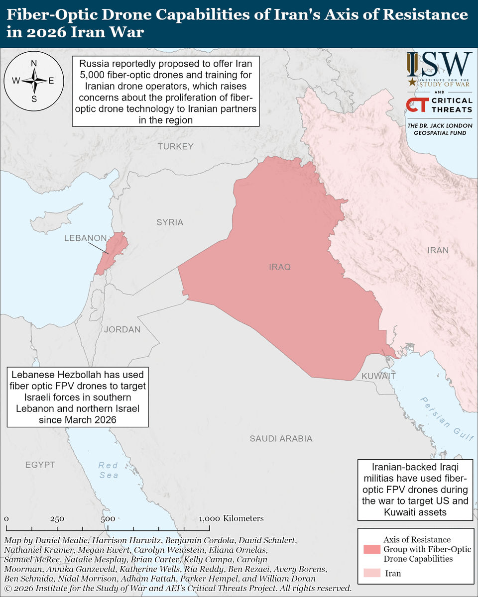 Institute for the Study of War tweet media