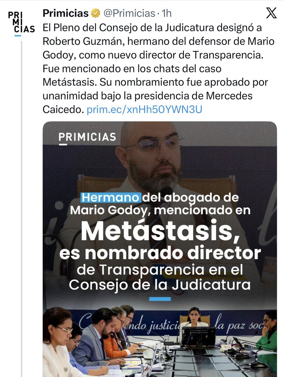 Lo dicho….se vienen días más oscuros para la Justicia…..

Espero que TODOS, sin excepción, de los que por acción u omisión, pusieron su “grano de arena” para esto…el día que les toque rendir cuentas, den la cara y se hagan cargo…..