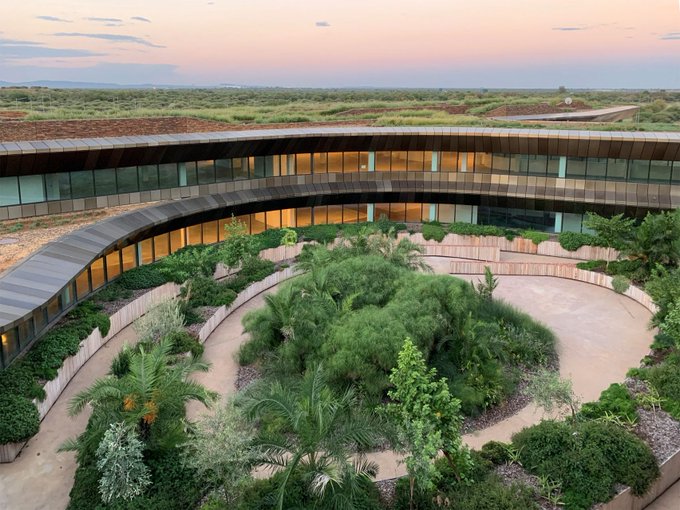 SciFiArchives's tweet photo. Botswana Innovation Hub designed by SHoP Architects in Gaborone, Botswana 🇧🇼 https://t.co/4fSCA6m2ok
