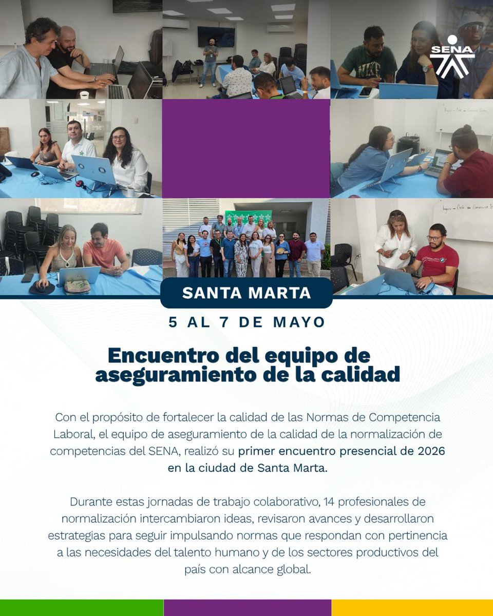IndustrialMSec's tweet photo. #NormalizarEsAvanzar | La perla del caribe colombiano se convirtió en el punto de encuentro para el equipo de aseguramiento de la calidad🤓. 
Lee la noticia completa sobre cómo continuamos fortaleciendo la Normalización de Competencias Laborales en todo el territorio nacional🇨🇴. https://t.co/wSLN1YjoL0