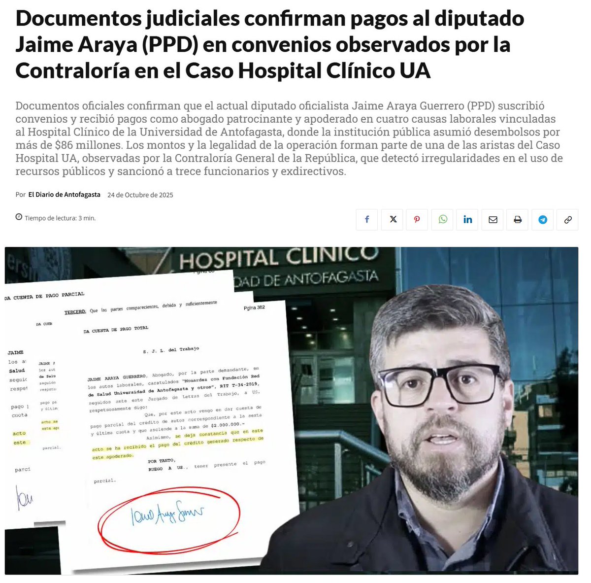<a href="/cristian_arayal/">🇨🇱 𝐂𝐑𝐈𝐒𝐓𝐈𝐀́𝐍 𝐀𝐑𝐀𝐘𝐀 - DIPUTADO</a> Un Delincuente siempre delincuente!