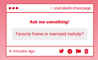 Any frame whenever they're in mermaid form honestly, especially
