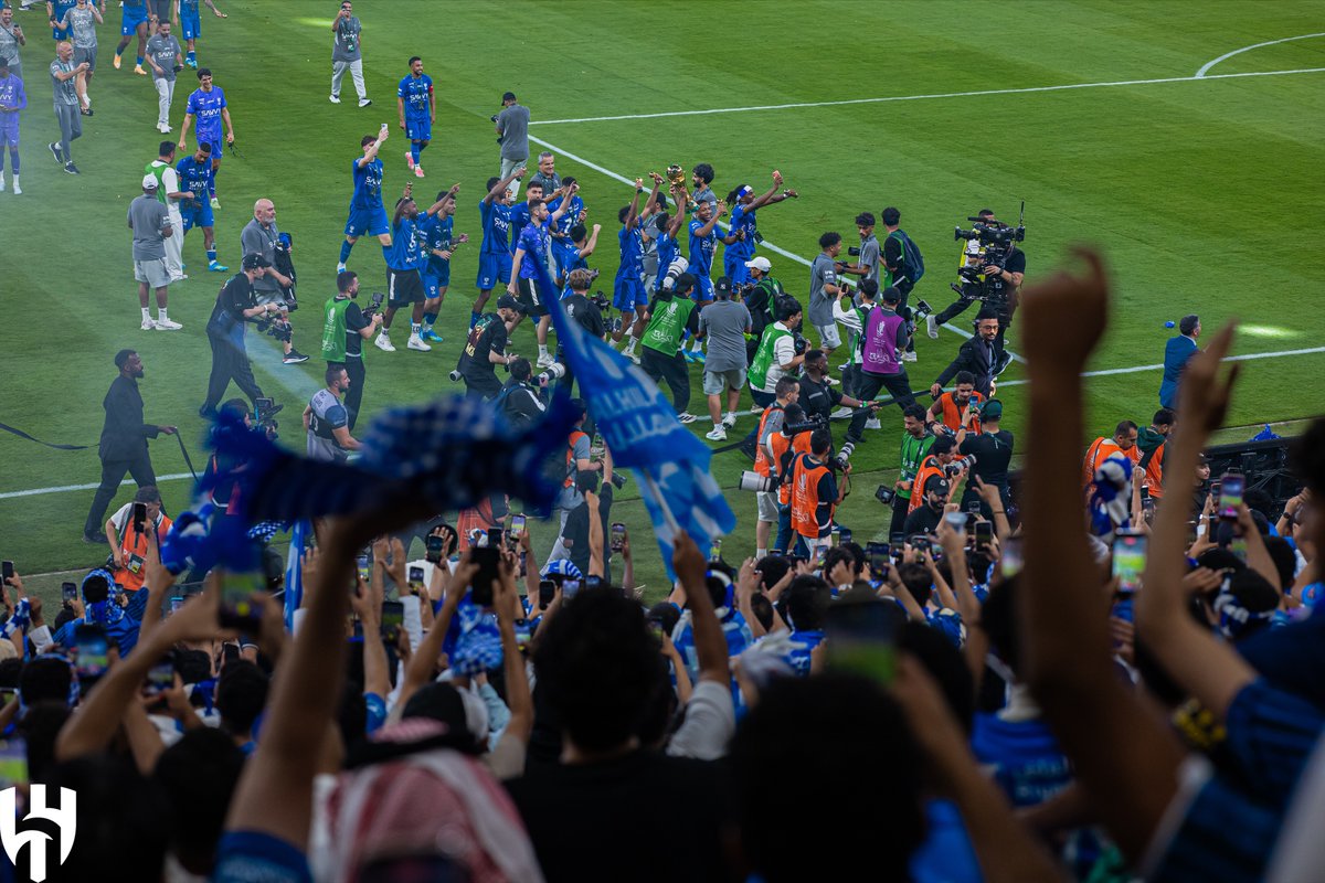 كما جرت العادة.. نحتفل مع جماهيرنا بالبطولات 👋🏆