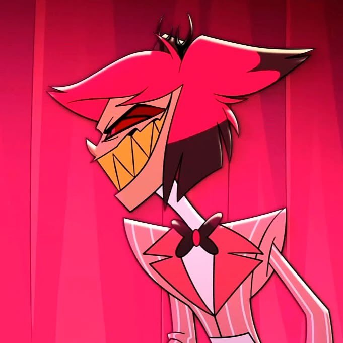 SpideyQrow's tweet photo. I love White suit Vox x pink suit Alastor https://t.co/eHzXI2AWiP