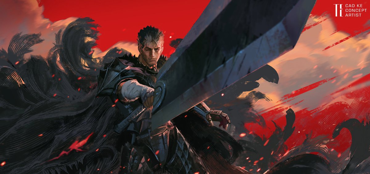 ArtShareHQ's tweet photo. ⚔️ Illustration / Berserk · "Guts"

— TCC曹珂 https://t.co/LXGNgOijsm