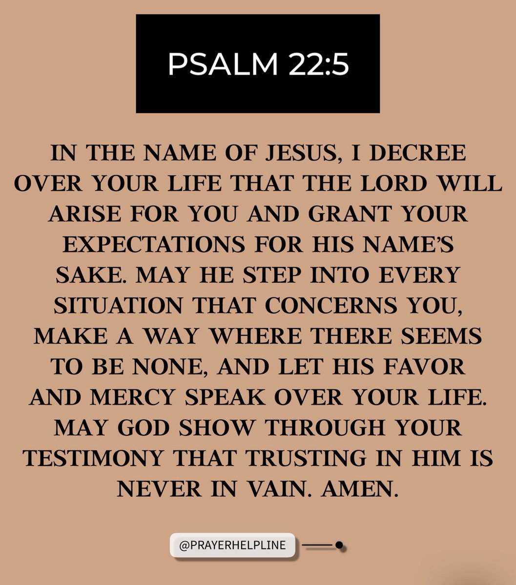 _prayerhelpline's tweet photo. ✝️“They cried unto You, and were delivered: they trusted in You, and were not confounded.” — Psalm 22:5 https://t.co/WzKBrCzQKL