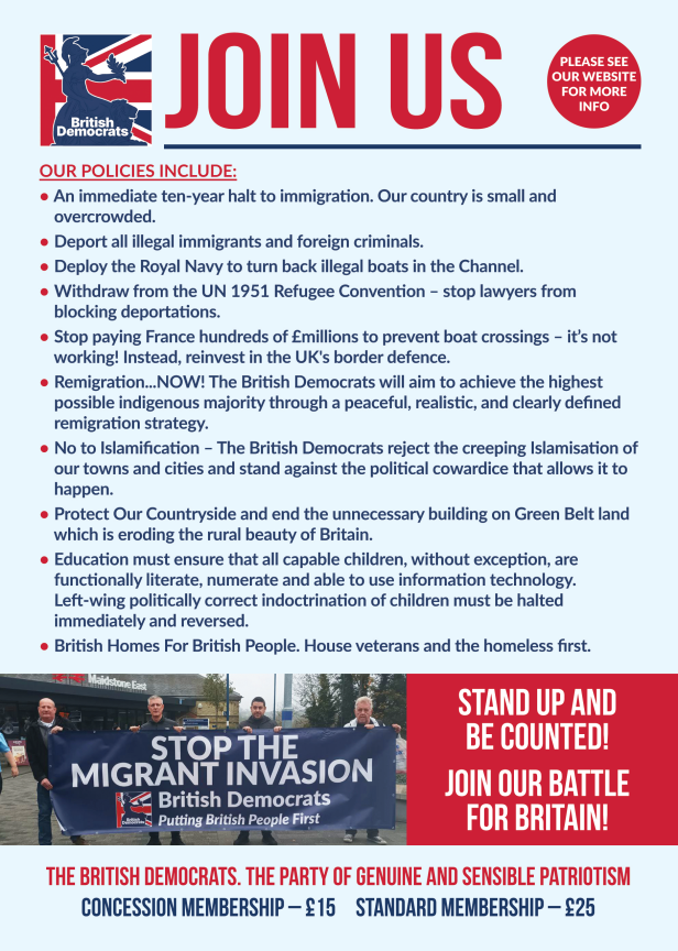 British Democrats tweet media