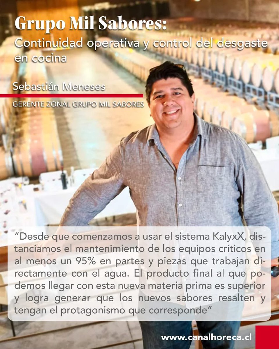 RHoreca's tweet photo. KalyxX permite actuar sobre la formación de incrustaciones sin eliminar minerales ni generar residuos. https://t.co/C3yt5ZJeK3