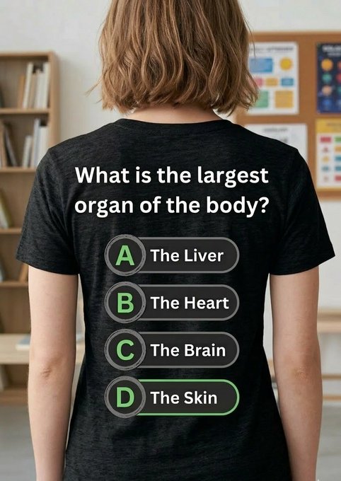 IfearonlyNature's tweet photo. Good morning my Kings and Queens.

What is the largest organ of the body ??

Can you tell me the answer? https://t.co/BMh7YOGlkE
