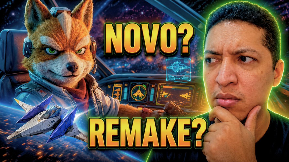 JacobGameClub's tweet photo. "Do a barrel roll!" 🦊 Finalmente teremos um novo Star Fox ou um remake à altura do clássico do Nintendo 64?
Qual sua aposta? https://t.co/RMpd0c2PLw
#JacobGameClub #StarFox #NintendoDirect #FoxMcCloud https://t.co/41LRGuhqHM